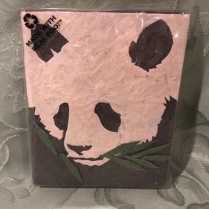 Great gift! 🎁 NWT Panda Poo notebook journal